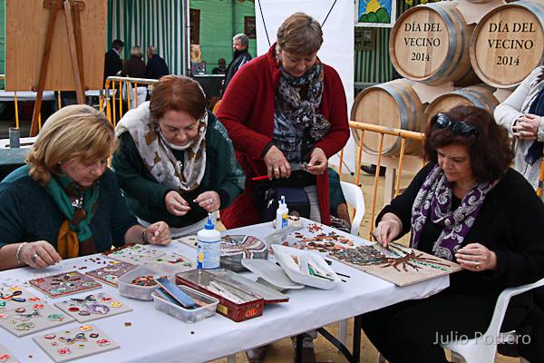 Aretsanoas elaborando mosaico