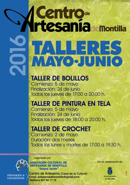 cartel TALLERES mayo junio 2016 - copia